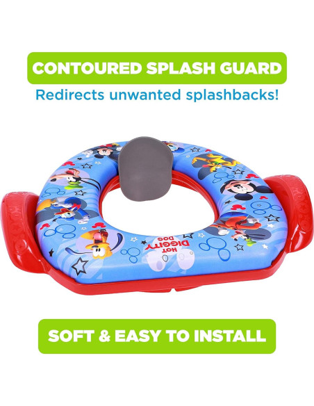 Asiento de Baño Suave Disney Mickey Mouse - Ginsey