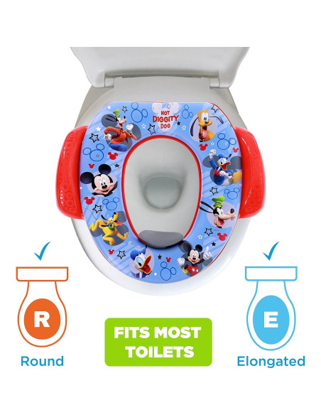 Asiento de Baño Suave Disney Mickey Mouse - Ginsey