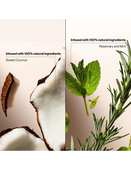 Champú Seco Suave 2-Pack - Romero y Menta, Coco Dulce 121g