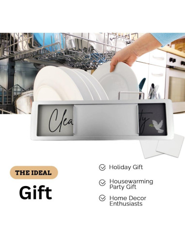 Imán de Lavavajillas Limpio Sucio Pretty Inappropriate 17.8x5.1cm