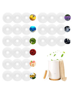 27 Discos de Fragancia para Calentador de Toallas Sbeovri