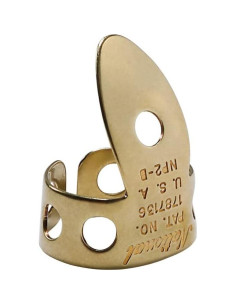 Puas para Dedos D'Addario National de Latón - 4 Piezas Medianas 2