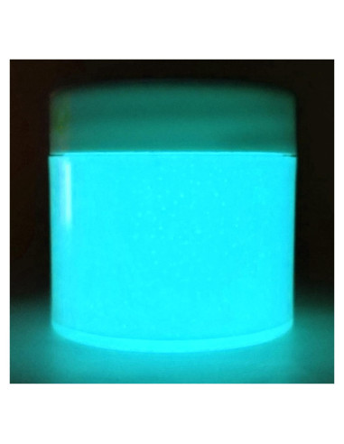 Pintura Acrílica Brillante Glomania 113.4g Brilla en Blanco AQUA