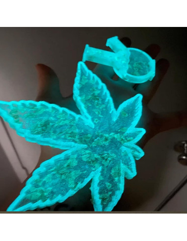 Pintura Acrílica Brillante Glomania 113.4g Brilla en Blanco AQUA