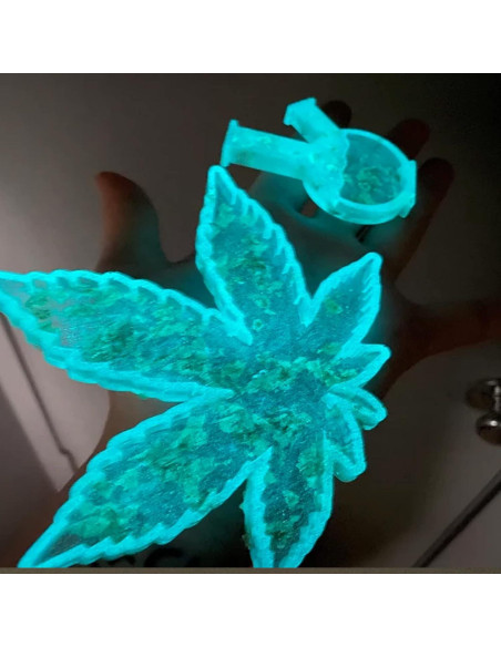 Pintura Acrílica Brillante Glomania 113.4g Brilla en Blanco AQUA