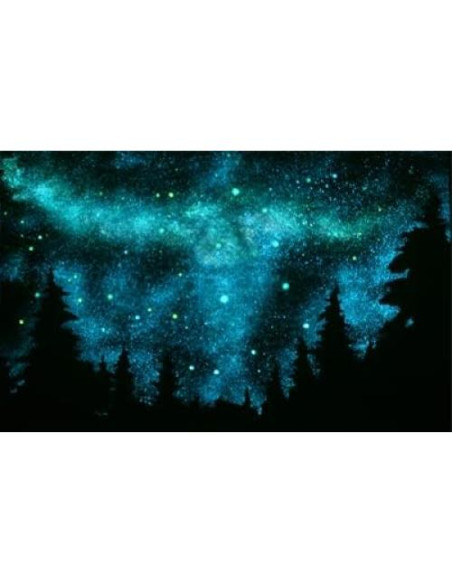 Pintura Acrílica Brillante Glomania 113.4g Brilla en Blanco AQUA