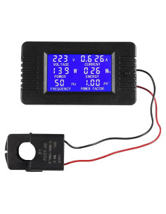 Medidor Digital AC 100A ATNSINC con Pantalla LCD 6 en 1