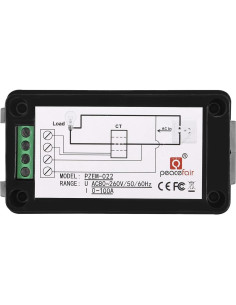 Medidor Digital AC 100A ATNSINC con Pantalla LCD 6 en 1 2