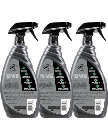 Turtle Wax 53891 Detallador Cerámico 3-en-1 3x946ml