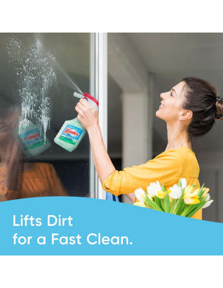 Windex Limpiador Multiusos Desinfectante 23 oz Glade Primavera