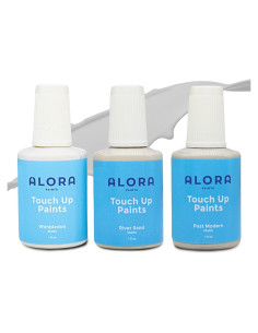 Pintura de Retoque Alora 3x90ml Gris Mate Secado Rápido