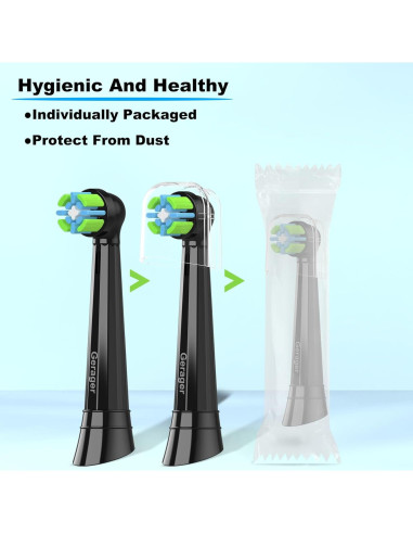 Cabezas de Repuesto para Cepillo Oral B iO - 8 Unidades Blancas