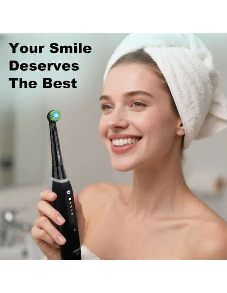 Cabezas de Repuesto para Cepillo Oral B iO - 8 Unidades Blancas