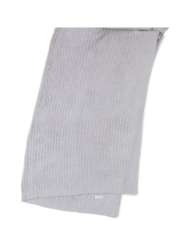 Manta Acogedora Ribeteada Barefoot Dreams Plata 137x183cm