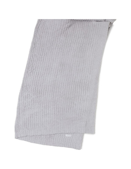 Manta Acogedora Ribeteada Barefoot Dreams Plata 137x183cm