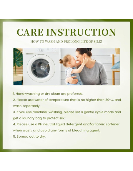 Funda de Almohada de Seda de Morera THXSILK Estándar Azul - Juego de 2