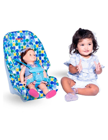 Asiento Elevador de Juguete Joovy Azul para Muñecas hasta 56 cm