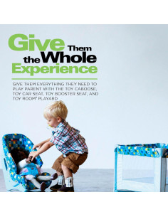 Asiento Elevador de Juguete Joovy Azul para Muñecas hasta 56 cm 2