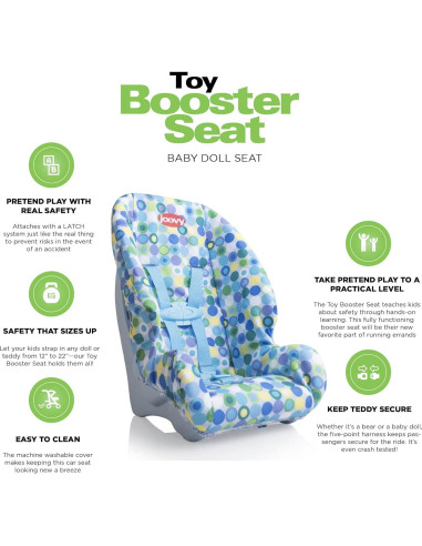 Asiento Elevador de Juguete Joovy Azul para Muñecas hasta 56 cm