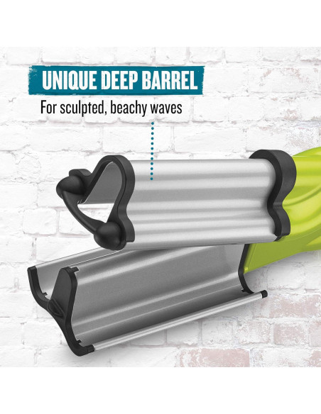 Ondulador Profundo Bed Head BH380 Verde | Cerámica Turmalina