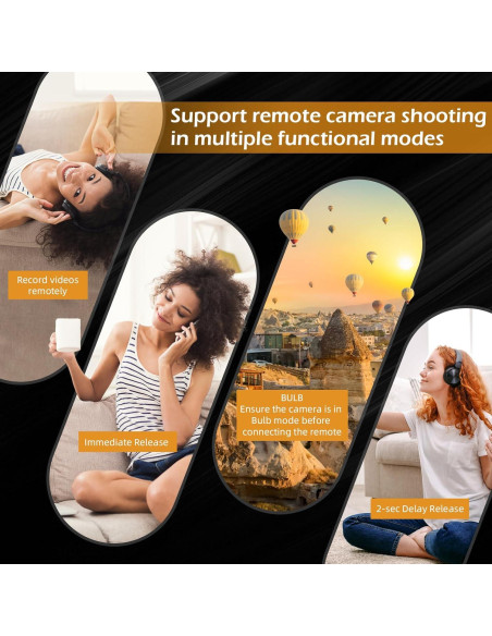 Trípode Inalámbrico Hanpusen con Control Remoto para Canon