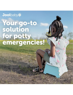 Silla de Entrenamiento para Baño Jool Baby Plegable Aqua 2