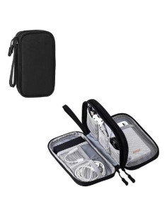 Bolsa Organizadora Electrónica Yiasangly Negra Impermeable 19x11x6cm