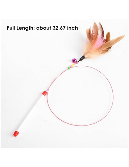 Túnel Espiral para Gatos AVYDIIF 65 cm Plegable con Juguetes