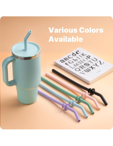 Popote de Silicona Reemplazo Bluwing para Taza Hydro Flask 40oz