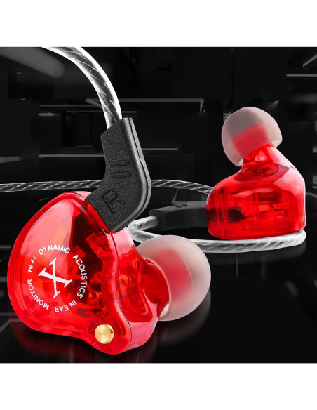 Auriculares UrbanX iX2 Pro In-Ear con Micrófono y Cable Antienredos
