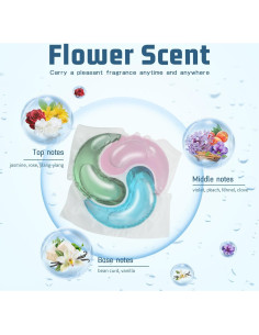 Bolsitas de Detergente para Lavandería Ikeda 30 Unidades Aroma Floral 2