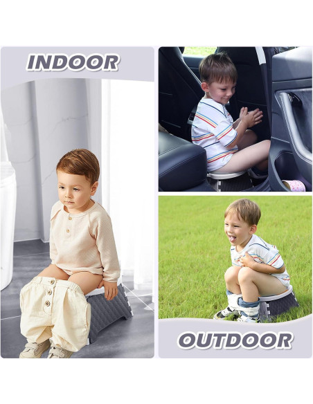 Inodoro Portátil para Niños Yszawmx Gris - Entrenamiento Baño