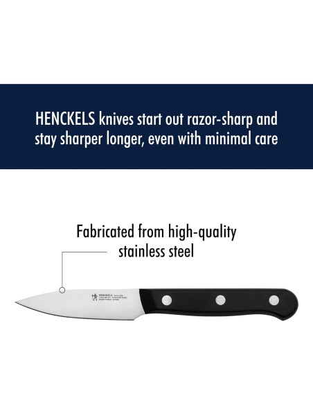 Set de Cuchillos de Cocina HENCKELS 2 Piezas 14 cm Acero Inoxidable