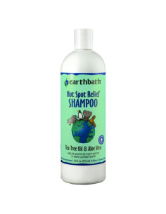 Champú para perros earthbath 16 Oz - Alivio picazón aceite árbol té