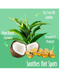 Champú para perros earthbath 16 Oz - Alivio picazón aceite árbol té 2