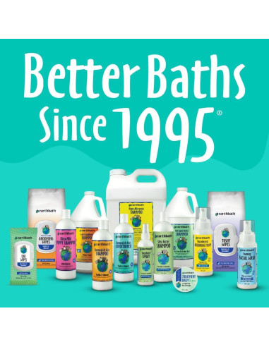 Champú para perros earthbath 16 Oz - Alivio picazón aceite árbol té