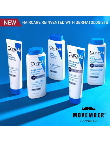 Champú y Acondicionador Hidratante Anticaspa 2 en 1 CeraVe 355 ml