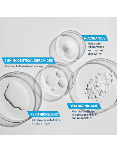 Champú y Acondicionador Hidratante Anticaspa 2 en 1 CeraVe 355 ml