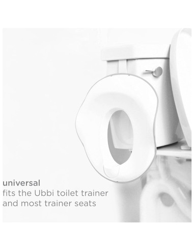 Gancho Multiusos Ubbi para Orinal - Blanco, Sin Instalación