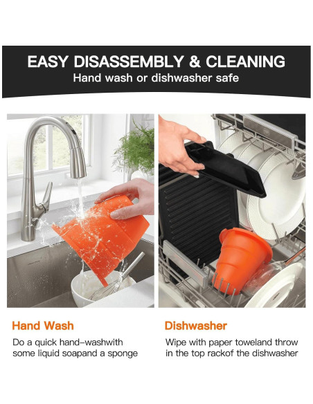 Forros de Silicona NUPICK para Cubos de Grasa - Paquete de 4