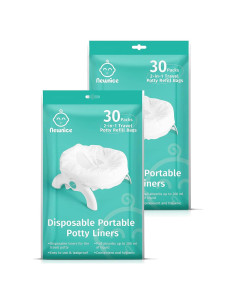 Newnice 60 Forros Desechables para Orinal 200ml - Viaje Seguro