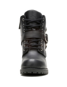 Botín de motocicleta mujer Harley-Davidson Howell negro 11.43 cm 2