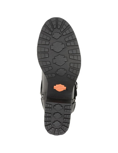 Botín de motocicleta mujer Harley-Davidson Howell negro 11.43 cm