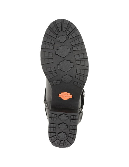Botín de motocicleta mujer Harley-Davidson Howell negro 11.43 cm