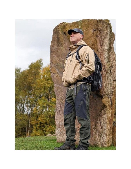 Pantalones de Nieve para Hombre TBMPOY Impermeables 34 Negro