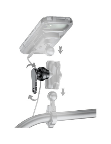 Cerradura Antirrobo iMESTOU para Soporte de Teléfono RAM