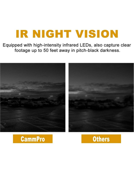 Cámara Corporal CammPro I826 Pro 1440P HD 64GB GPS Impermeable