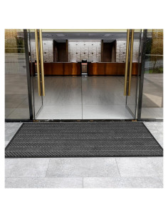 Alfombra Comercial Antideslizante FSL Dormts 0.61x1.22m Gris