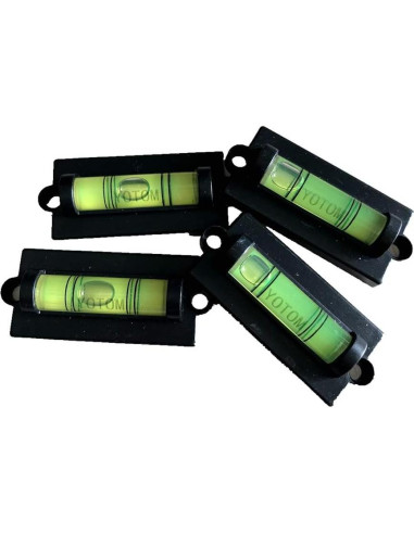 Niveles de Burbuja YOTOM Estándar - 6 Unidades para Nivelación