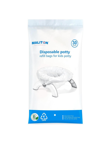 Forros Desechables para Orinal Maliton 30 Paquetes 45.7x29.2cm